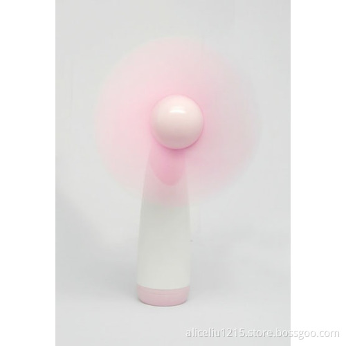 Cheap plastic AA battery operated mini fan.promotional mini fan